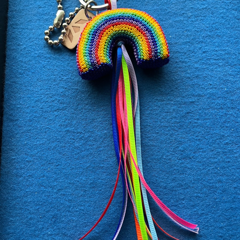 Consuela Rainbow Celebrate Bag Charm